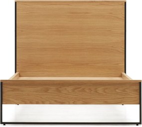 Jednolôžková posteľ s roštom v prírodnej farbe 90x190 cm Taiana – Kave Home