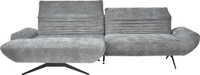 XXXLutz ROHOVÁ SEDAČKA, textil, sivá Dieter Knoll - Sedačky - 000553016603