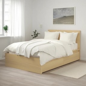 IKEA MALM Rám postele s 2 úložnými priestormi 120 x 200 cm jednolôžkové