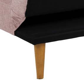 Ružová rozkladacia pohovka 180 cm Matylda – Bonami Essentials