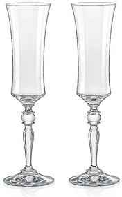 Crystalex Poháre na šumivé víno Grace 190 ml, 2 ks