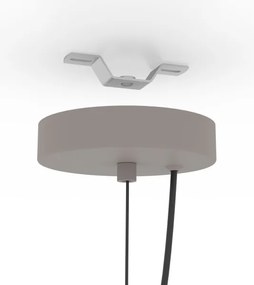 Eglo 900159 - Luster na lanku CAMASCA 1xE27/40W/230V šedá