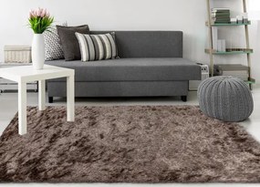 Koberce Breno Kusový koberec TWIST 600/light brown, hnedá,80 x 150 cm