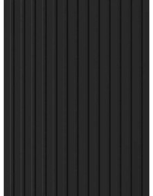 Mexen Lam-F, akustické stenové lamely 275 × 31,5 cm, filc 6 mm, čierna lesklá, S105-275317-2812-055