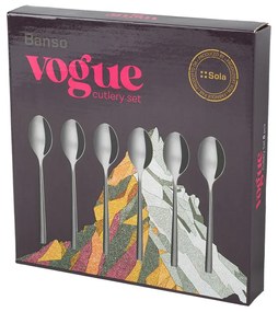 Mokka lyžička set 6 ks –  Vogue CR Banso - 120641