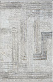 My Flair, Kusový koberec My Way creme, 80x150, šedá, chodba / predsieň