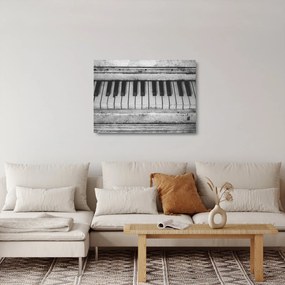 Sklenený obraz - Piano (70x50 cm)