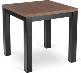Vintino Rozkladací jedálenský stôl FELIX 80-160 cm – čierna / orech nicea