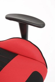 Herní židle Cayman červeno-černá
