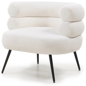 Čalouněné křeslo LEYA ecru