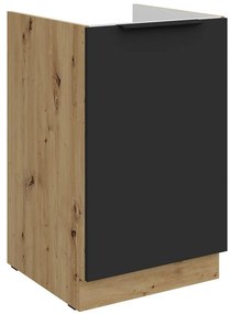 Kuchynská skrinka Aria-Bl/Ar Anti Fingerprint 50zl 1f Bb