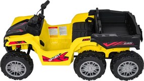 Elektrická štvorkolka Quad Sport TX 4 × 4 žltá