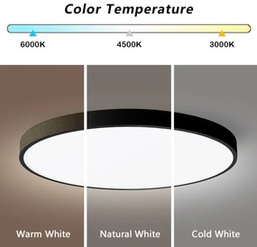 Immax NEO 07250L-LED Stmievateľné svietidlo SEMPLICI 60W/230V Wi-Fi Tuya čierna +DO