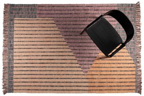 Ružový/broskyňový bavlnený koberec 160x230 cm Hampton – Dutchbone