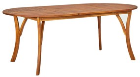 Záhradný stôl 201x100x75 cm akáciový masív 310624