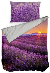 Gipetex Natural Dream 3D talianská obliečka 100% bavlna Lavanda - 220x200 / 2x70x90 cm
