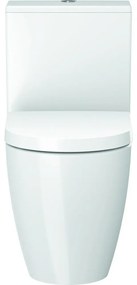 DURAVIT ME by Starck WC misa kombi Rimless s hlbokým splachovaním, Vario odpad, 370 x 650 mm, biela, s povrchom WonderGliss, 20050900001
