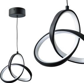 Toolight Toolight, LED stropné osvetlenie 13W, 4000K, APP1784-CP, čierna matná, OSW-08978