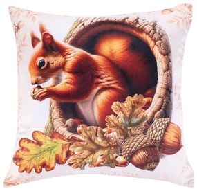 Súprava 3 ks obliečok na vankúšiky LESNÉ ZVIERATKÁ 45 x 45 cm