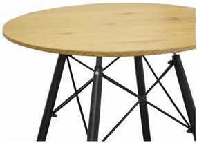 Jedálenský stôl EDDIE 80 cm dub