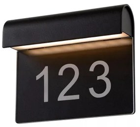Lucide 27881/06/30 - LED domové číslo THESI LED/6W/230V IP54