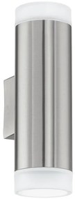 Eglo 92736 - Vonkajšie nástenné svietidlo RIGA-LED GU10/2,5W/230V