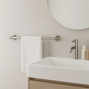 Rea Aristo, vešiak na uterák 60cm, brúsená oceľ, REA-98501