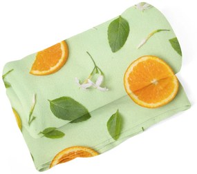 Sablio Deka Citrus a kvet - 190x140 cm