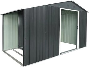 Záhradný domček na náradie s drevníkom Avenberg 3,22 x 1.96 m ANTRACIT SD-X68EWS
