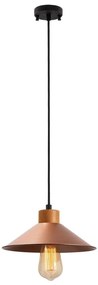 Luster na lanku MANAVGAT 1xE27/40W/230V medený/hnedý