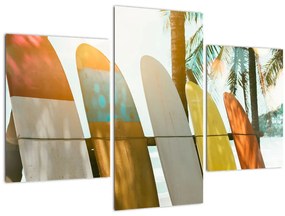 Obraz - Surfovacie dosky (90x60 cm)