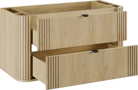 Comad Kúpeľňová skrinka pod umývadlo Ovalia Cremona 100 dub cremona