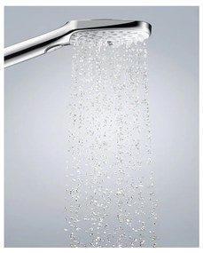 Hansgrohe Raindance Select E - Ručná sprcha 120 3jet EcoSmart 9 l/min, biela-chróm 26521400