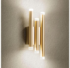 Redo 01-2036 - LED Nástenné svietidlo MADISON 6xLED/4W/230V zlatá