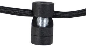 Moderné závesné svietidlo čierne - Lofty