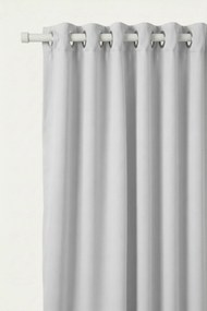 Záves na krúžkoch VIVA sivý 140x250 cm