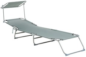 Lehátko Fiona (sivá). Vlastná spoľahlivá doprava až k Vám domov. 1078966