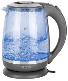 Rychlovarná konvice ECG RK 2020 Grey Glass - šedá