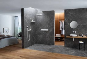 Hansgrohe Rainfinity, hlavová sprcha 360 1 jet, matná biela, HAN-26231700