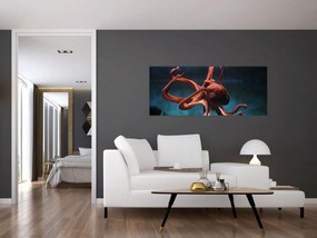 Obraz - Chobotnica (120x50 cm)