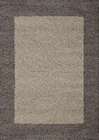Ayyildiz koberce Kusový koberec Life Shaggy 1503 taupe - 60x110 cm