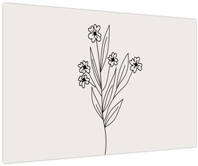 Obraz - Lúčny kvet N⁰1 (90x60 cm)