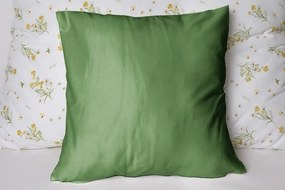 Polášek Jednofarebná obliečka na vankúš Jersey - Modrá | 40 x 60 cm