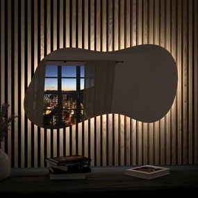 Organické LED zrkadlo s osvetlením A25