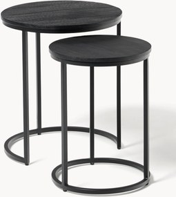 Súprava pomocných stolíkov z mangového dreva Andrew, 2 ks