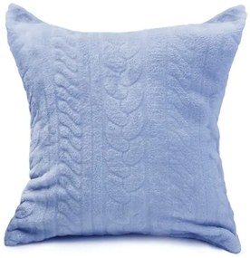 Domarex Obliečka na vankúš Luxury Wool Mikroflanel 40 x 40 cm Farba: Modrá