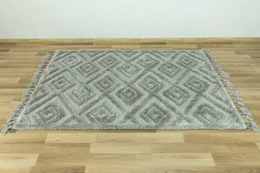 Koberec Berber 6846 l.3D sivý