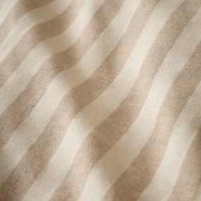 Oranžové obliečky na jednolôžko 135x200 cm Cotton Rich Woven Stripe – Pineapple Elephant