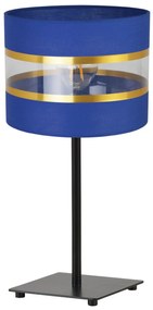 Stolná lampa Elegance, 1x textilné tienidlo (výber zo 6 farieb), (výber z 2 farieb konštrukcie), g, ln