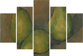 Obraz - Paul Cézanne, Three Pears, reprodukcia (150x105 cm)